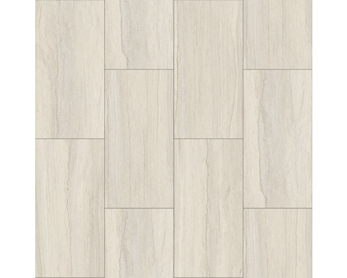 Vinyl-Fliese Quitmore mittelbeige selbstklebend 300x600x2 mm