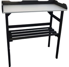 Pflanztisch promadino klein, verzinkte Arbeitsfläche 78 x 38 x 82 cm anthrazit