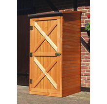 Gartenschrank promadino Pforzheim klein 78 x 78 x 163 cm braun-thumb-0