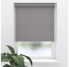 SOLUNA Verdunkelungsrollo F1 grau samt 120x190 cm