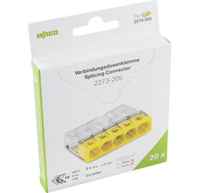 Wago 2273-205 COMPACT Verbindungsdosenklemme 0,5-2,5mm² 5-Leiter Steckklemme 20 Stück-thumb-1