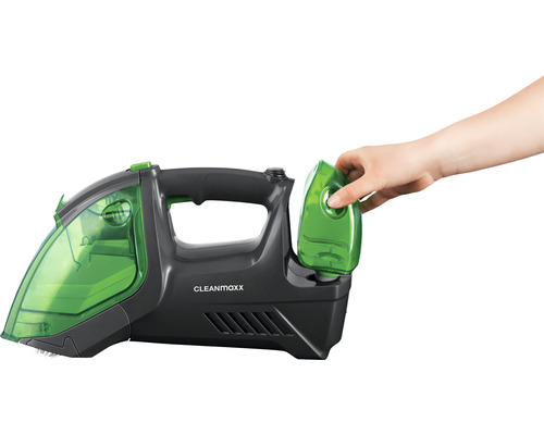 Cleanmaxx Flecken- und Polsterreiniger mit eingesetztem Wassertank