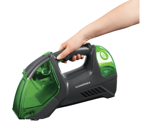 Cleanmaxx Handstaubsauger in Grau und Grün gehalten