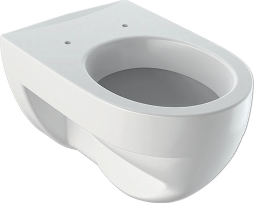Wand-WC GEBERIT Renova Flachspüler mit Spülrand weiß KeraTect® Spezialglasur ohne WC-Sitz 203140600