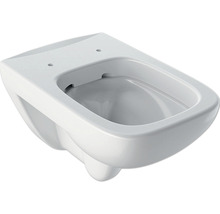 Wand-WC GEBERIT Renova Plan Tiefspüler ohne Spülrand weiß ohne WC-Sitz 202170000-thumb-0