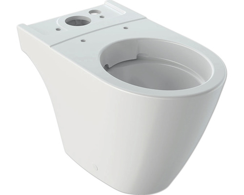 GEBERIT WC für WC-Kombination iCon Tiefspüler ohne Spülrand weiß glänzend ohne WC-Sitz 200460000