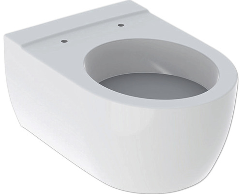 Wand-WC GEBERIT iCon Tiefspüler mit Spülrand weiß KeraTect® Spezialglasur ohne WC-Sitz 204000600