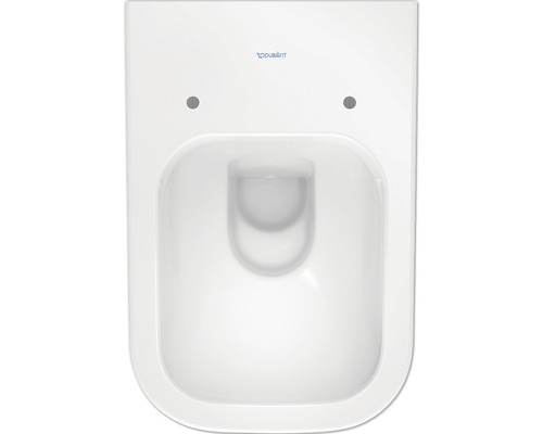 Wand-WC DURAVIT Happy D.2 Tiefspüler offener Spülrand Wassersparend weiß ohne WC-Sitz 22220900001