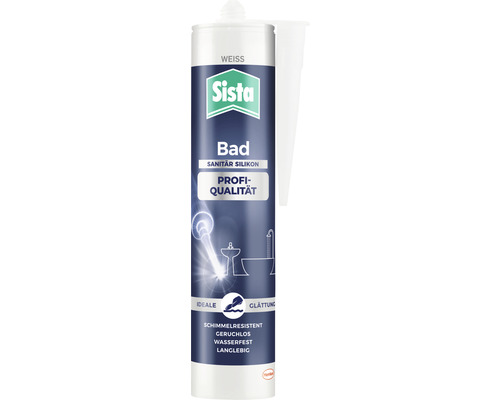 Sista Bad Profi Silikon weiß 280ml