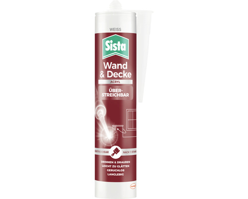 Sista Wand & Decke Acryl weiß 280ml