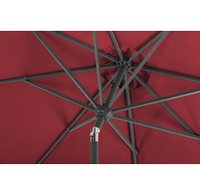 Sonnenschirm Schneider Orlando Ø 270 H 250 cm Polyester 180 g/m² rot