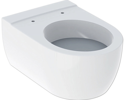 Wand-WC GEBERIT iCon Tiefspüler mit Spülrand weiß ohne WC-Sitz 204000000