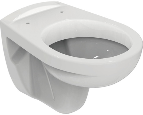 Wand-WC Ideal Standard Eurovit Tiefspüler mit Spülrand Wassersparend weiß ohne WC-Sitz V390601