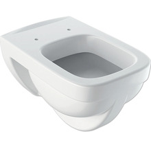 Wand-WC GEBERIT Renova Plan Flachspüler mit Spülrand weiß KeraTect® Spezialglasur ohne WC-Sitz 202160600-thumb-0
