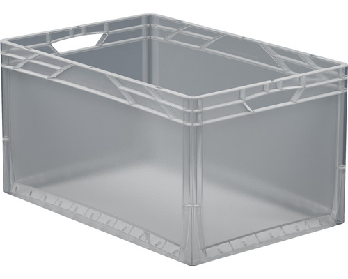 Eurobox mit Deckel 62 l 600x320x400 mm transparent