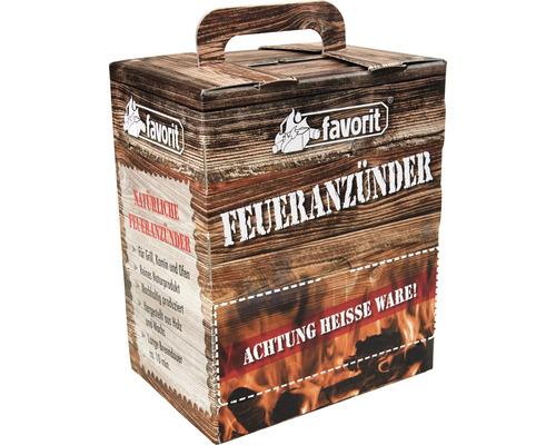 Favorit Feueranzünder im Karton