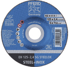 Trennscheibe PFERD EH SG STEELOX Stahl/Inox Ø 125x22,23 mm
