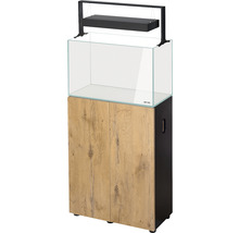 Aquarium mit Unterschrank und Beleuchtung