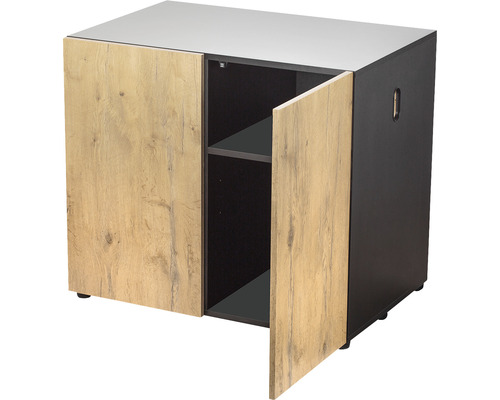 Schrank mit zwei Türen und einem Regalboden