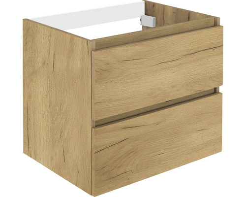 Waschbeckenunterschrank mit zwei Schubladen in Holzoptik