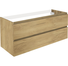 Waschbeckenunterschrank mit zwei Schubladen in Holzoptik