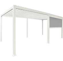 Freistehende Pergola aus Aluminium mit Sonnenschutz