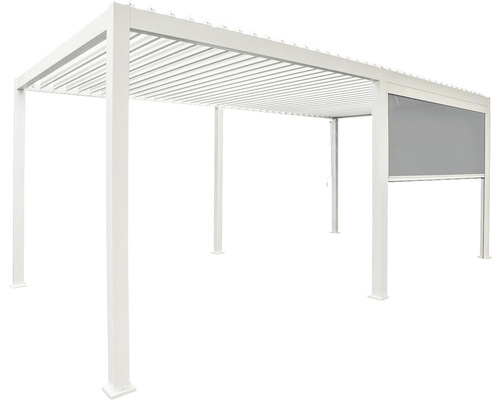 Freistehende Pergola aus Aluminium mit Sonnenschutz
