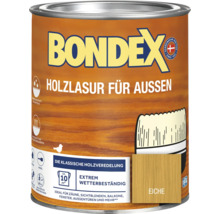 Bondex Holzlasur für Außen, Eichefarben, im Metalleimer