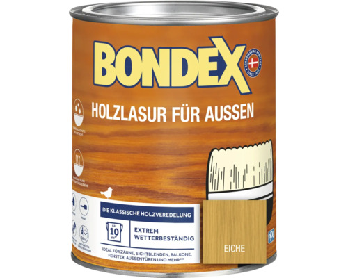 BONDEX Holzlasur eiche 750 ml