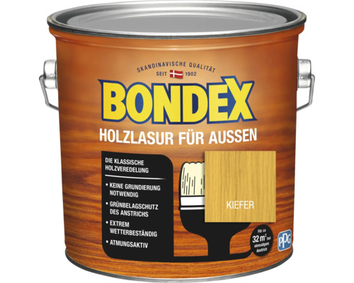 BONDEX Holzlasur kiefer 2,5 l