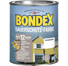 BONDEX Holzfarbe-Dauerschutzfarbe schneeweiß 750 ml-thumb-2