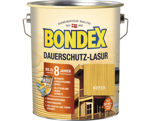 BONDEX Dauerschutz-Lasur kiefer 4,0 l