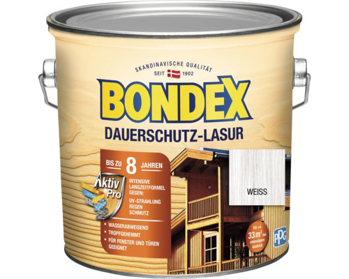 Bondex Dauerschutz-Lasur, Holzlasur für den Außenbereich