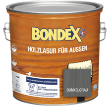 BONDEX Holzlasur dunkelgrau 2,5 l-thumb-0