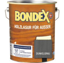 BONDEX Holzlasur dunkelgrau 4 l-thumb-0