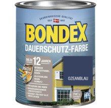 Dose Bondex Dauerschutz-Farbe Ozeanblau für den Aussen- und Innenbereich