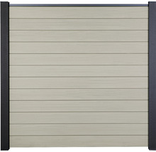 Hauptelement GroJa Flex Stecksystem ohne Pfosten 180 x 180 cm sand