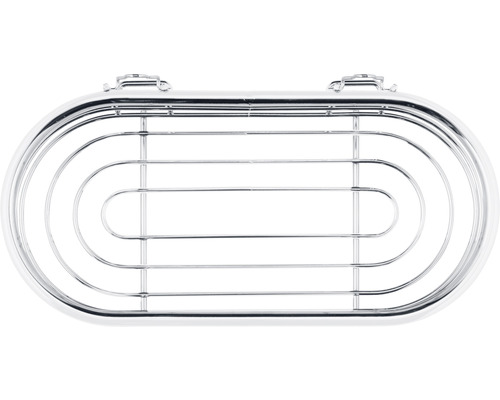 Metallkorb mit ovalem Design