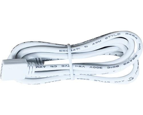 Weißes Verlängerungskabel für LED-Leuchten