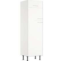 Optifit Kühlumbauschrank für 145er Einbaukühlschrank Bengt932 BxTxH 60 x 58,4 x 211,8 cm weiß matt zerlegt Anschlag reversibel KFBE H614-8+