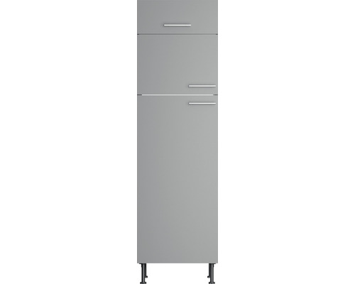 Hochschrank mit zwei Türen und einem Schubfach