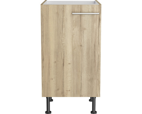 Waschtischunterschrank mit einer Tür und Griff