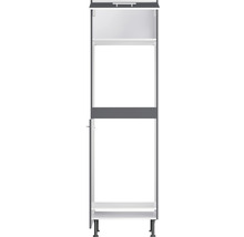 Optifit Backofen/Kühlumbauschrank für 88er Einbaukühlschrank Ingvar420 BxTxH 60 x 58,4 x 211,8 cm anthrazit matt zerlegt Anschlag reversibel KFIN HOMK660-8+