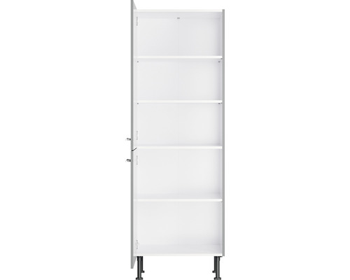 Offener Hochschrank mit Einlegeböden und Füßen