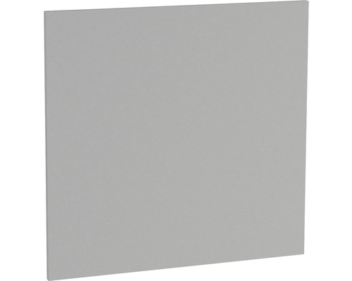 Optifit Geschirrspülerblende für teilintegrierten Geschirrspüler Mats825 BxTxH 59,6 x 1,6 x 57,2 cm basaltgrau matt zerlegt KFMA T606-8+ Dekorplatte
