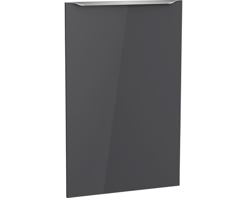 Optifit Geschirrspülerblende für vollintegrierte Geschirrspüler Linus984 BxTxH 44,6 x 1,6 x 70 cm anthrazit glänzend zerlegt KFLI TL456-8+ Schranktür in Hochglanz