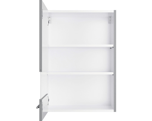 Offener Wandschrank mit Regalböden zur Aufbewahrung