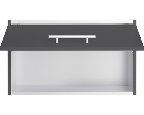 Offener Hängeschrank mit Griff