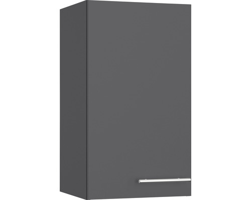 Hängeschrank Optifit Ingvar420 BxTxH 40 x 34,9 x 70,4 cm Frontfarbe anthrazit matt Korpusfarbe grau