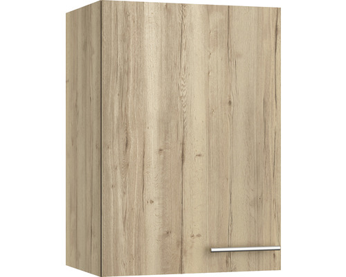 Hängeschrank Optifit Erik290 BxTxH 50 x 34,9 x 70,4 cm Frontfarbe wildeiche strukturiert matt Korpusfarbe wildeiche